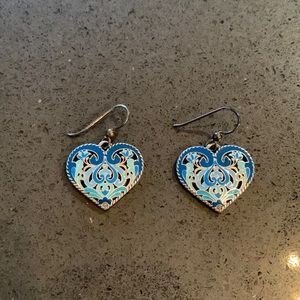 Brighton heart earrings